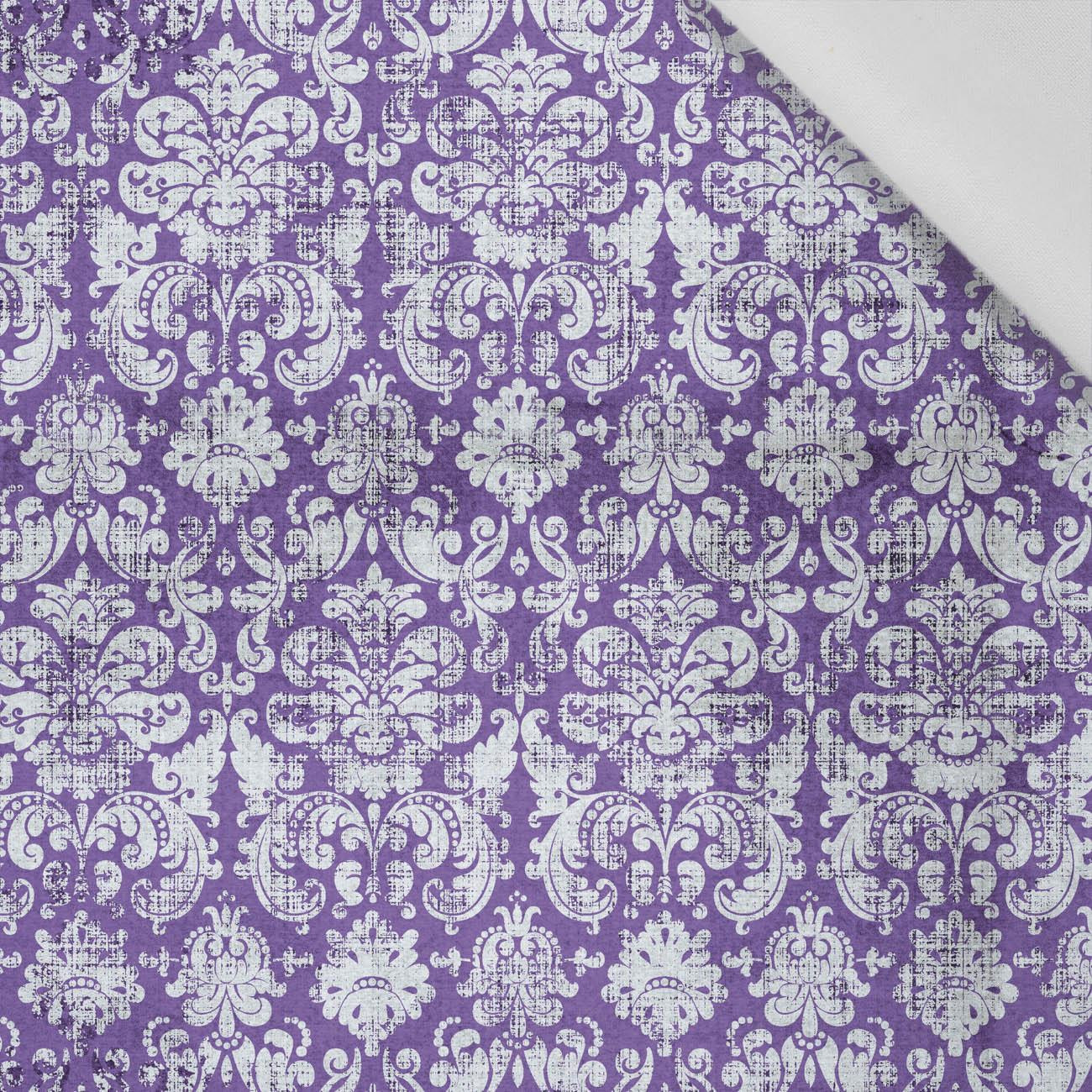 MAGIC DAMASCO pat. 4 (MAGIC SCHOOL) (Very Peri) - Cotton woven fabric