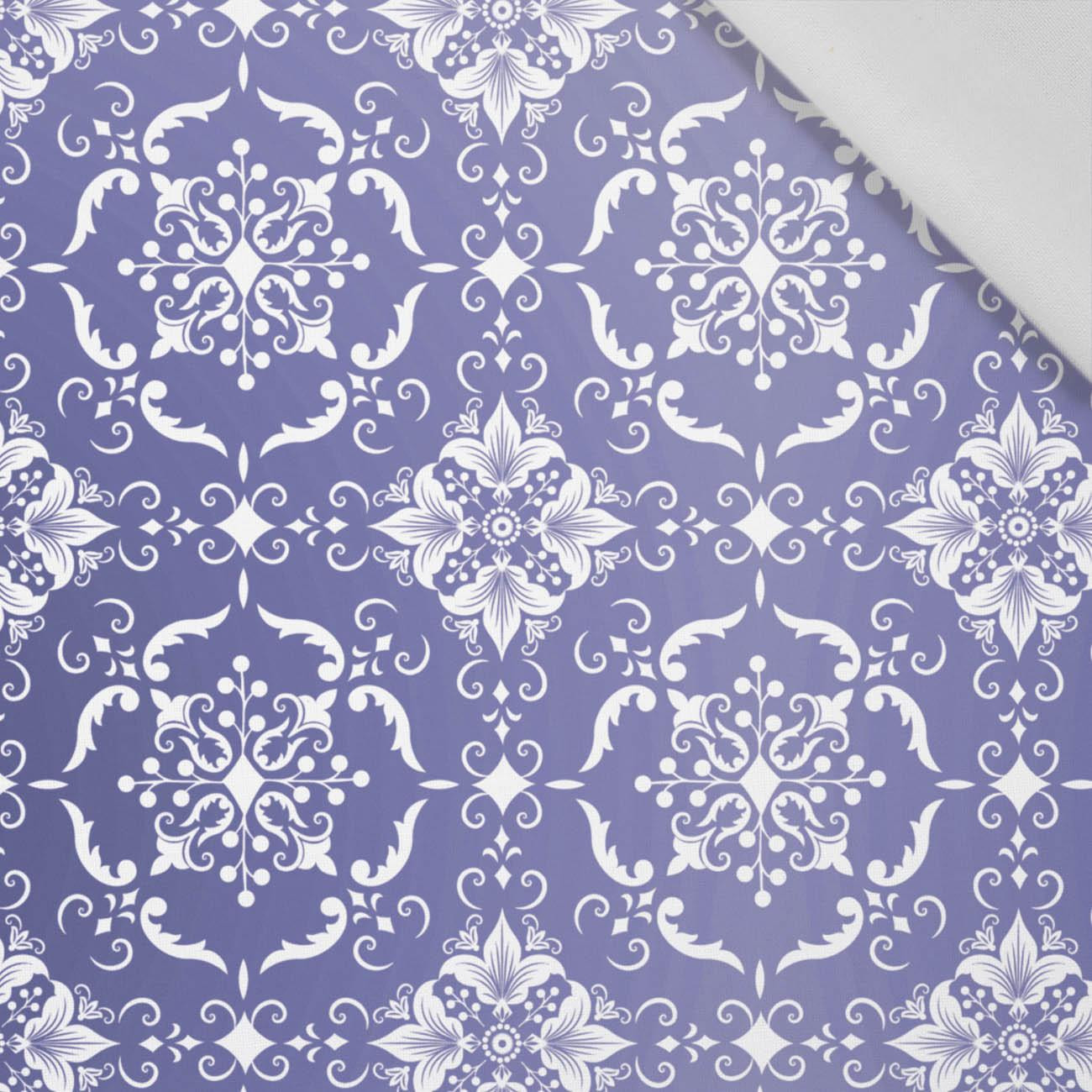 DAMASCO / background (Very Peri) - Cotton woven fabric