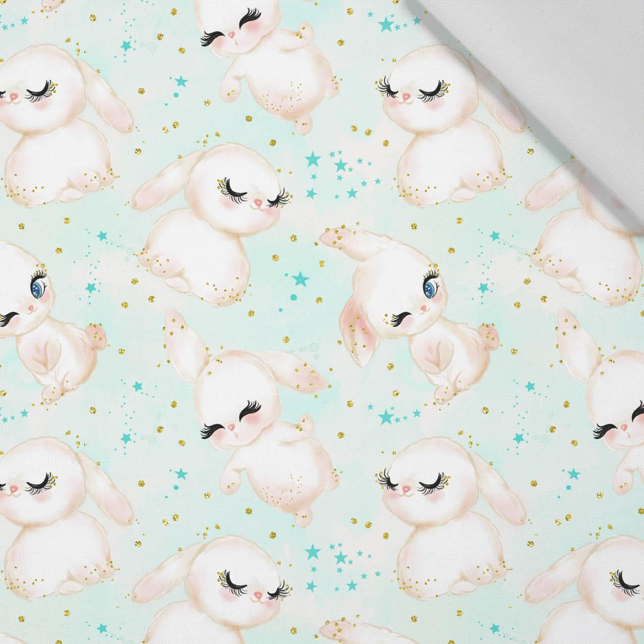 BUNNIES PAT. 5 (CUTE BUNNIES) - Cotton woven fabric