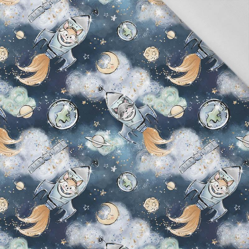 SPACE CUTIES pat. 1 (CUTIES IN THE SPACE) - Cotton woven fabric