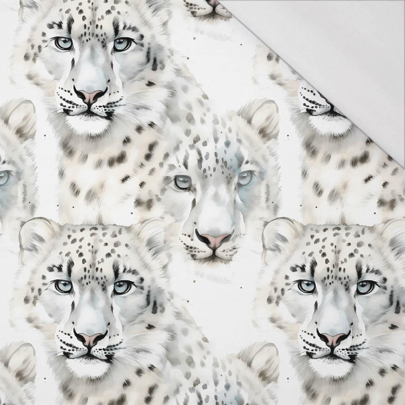 SNOW LEOPARD PAT. 1 - single jersey 