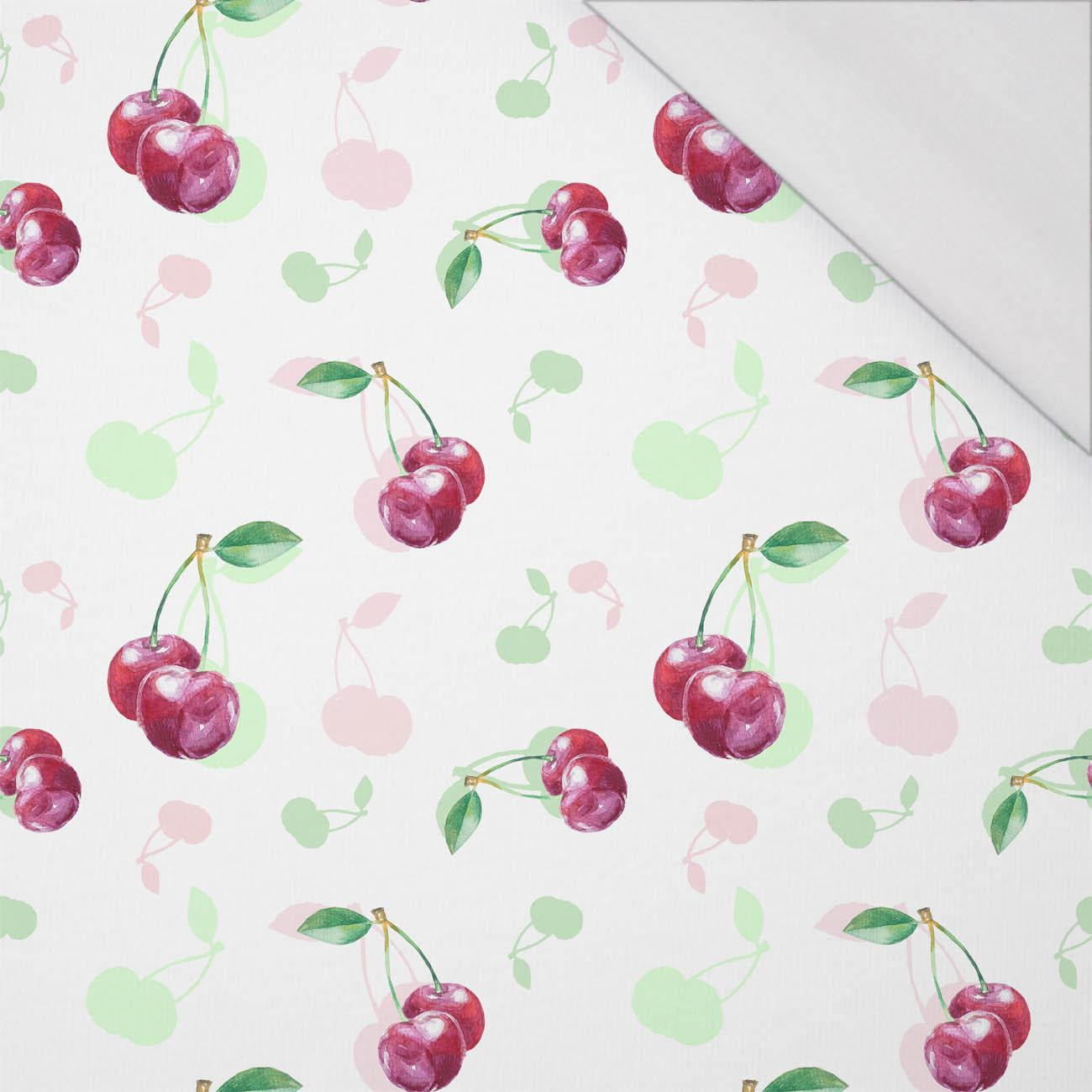 CHERRIES / PAT. 2 - single jersey with elastane 