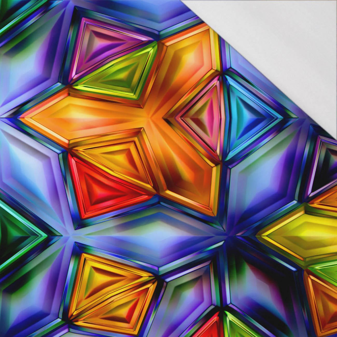 KALEIDOSCOPE  - single jersey with elastane 