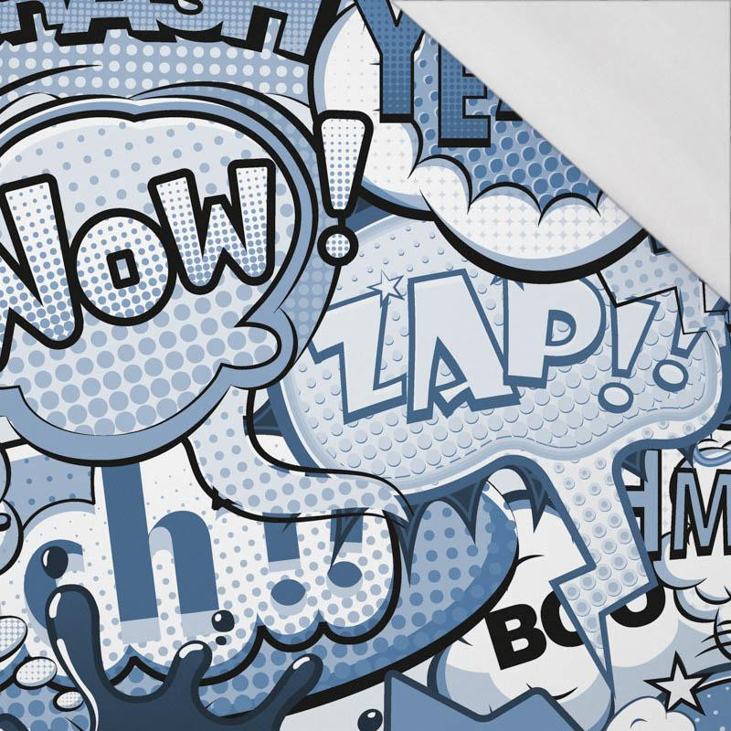 COMICS (CLASSIC BLUE) - single jersey with elastane 