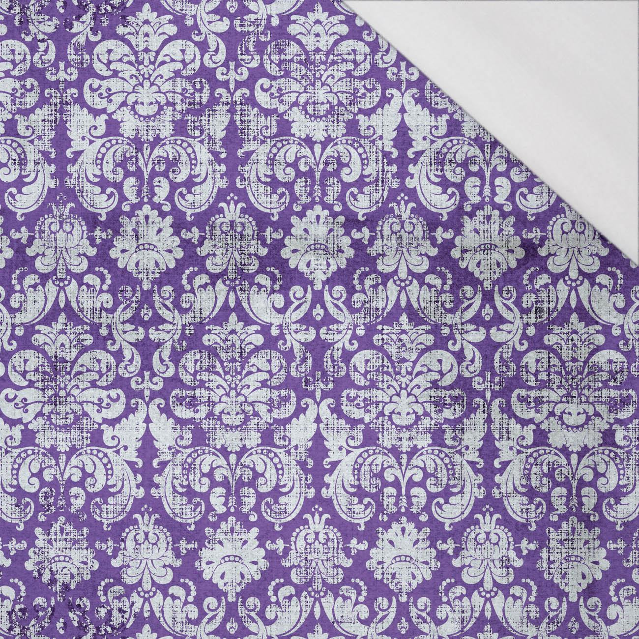 MAGIC DAMASCO pat. 4 (MAGIC SCHOOL) (Very Peri) - single jersey with elastane 
