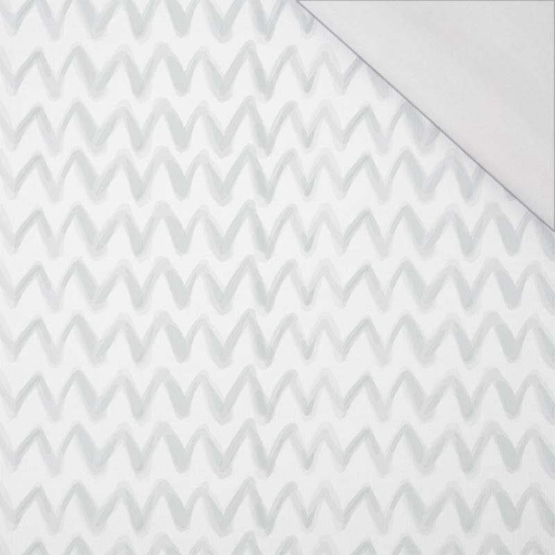 MAGICAL ZIG ZAG (MAGICAL CHRISTMAS FOREST) - single jersey with elastane 