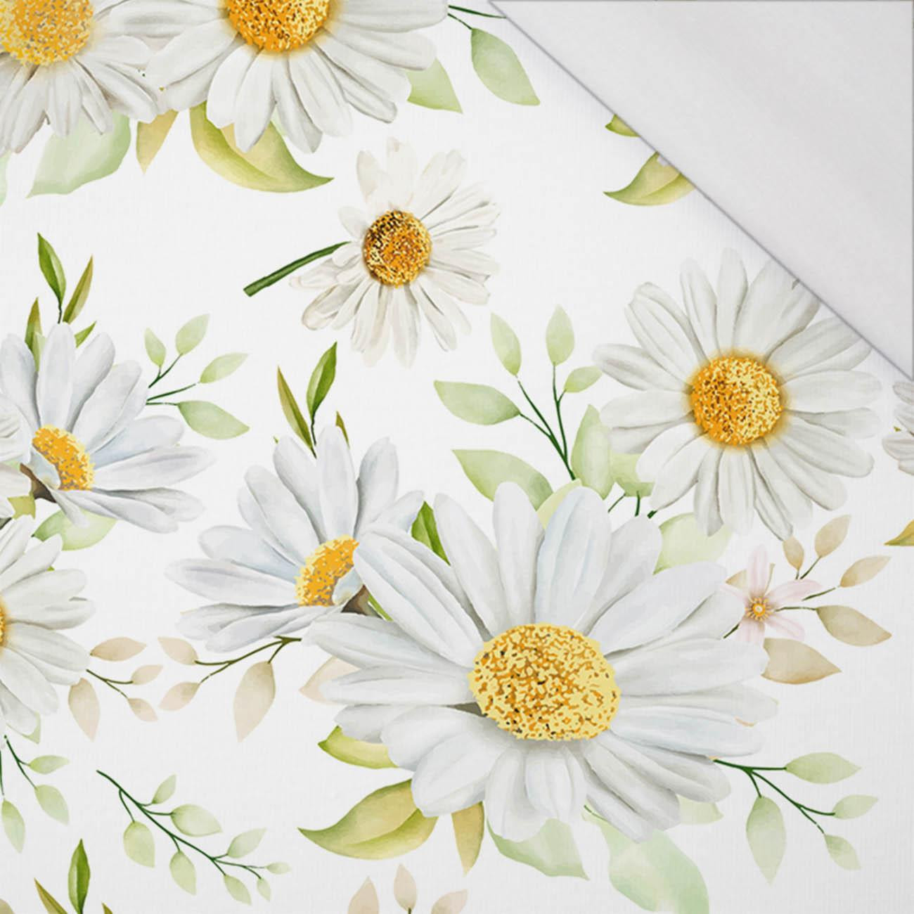 PASTEL DAISIES PAT. 1 - single jersey with elastane 