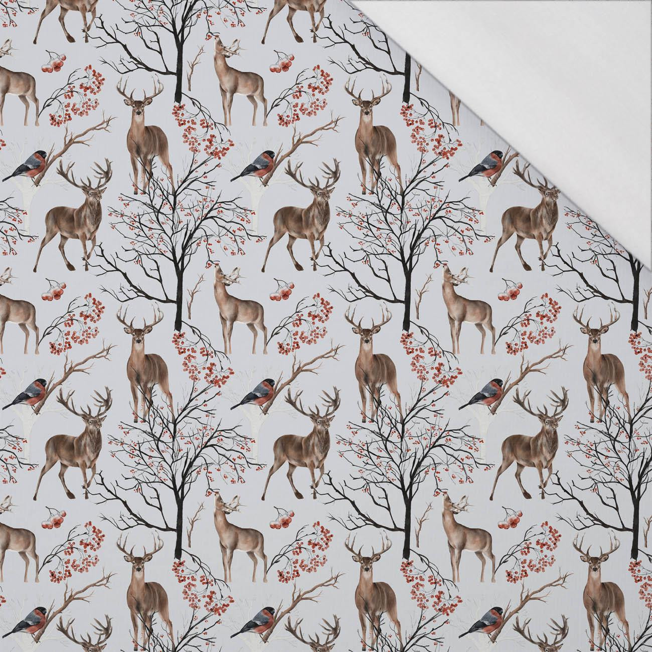 WINTER ANIMALS (WINTER IN PARK) - single jersey 