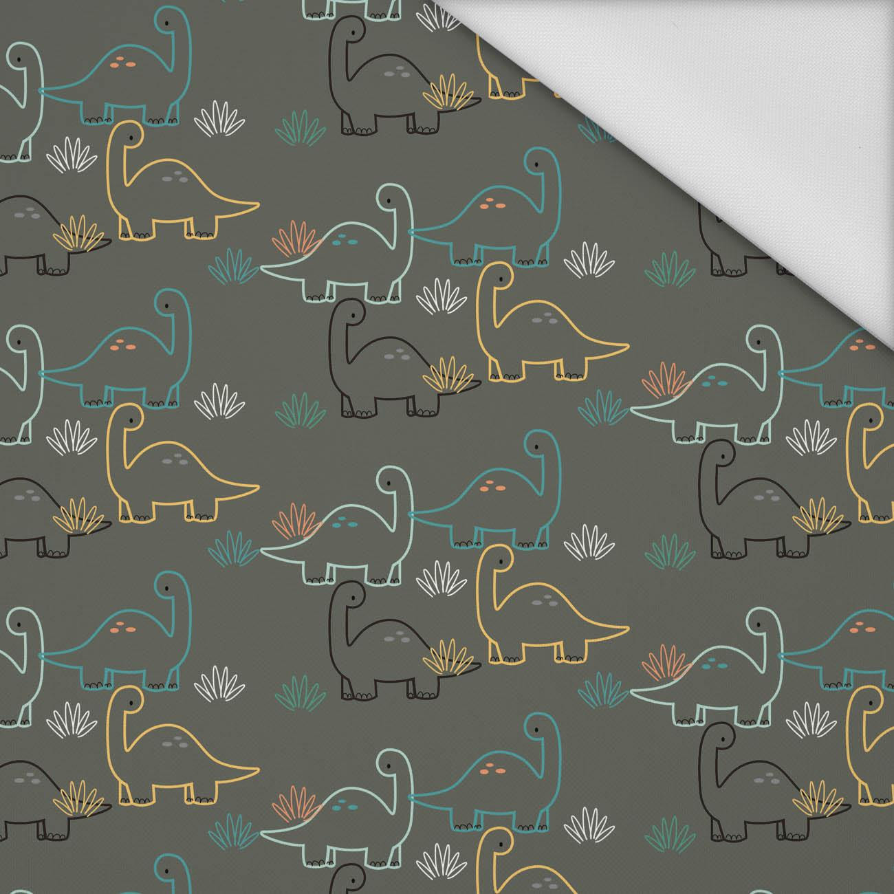 DINO CONTOUR - Waterproof woven fabric