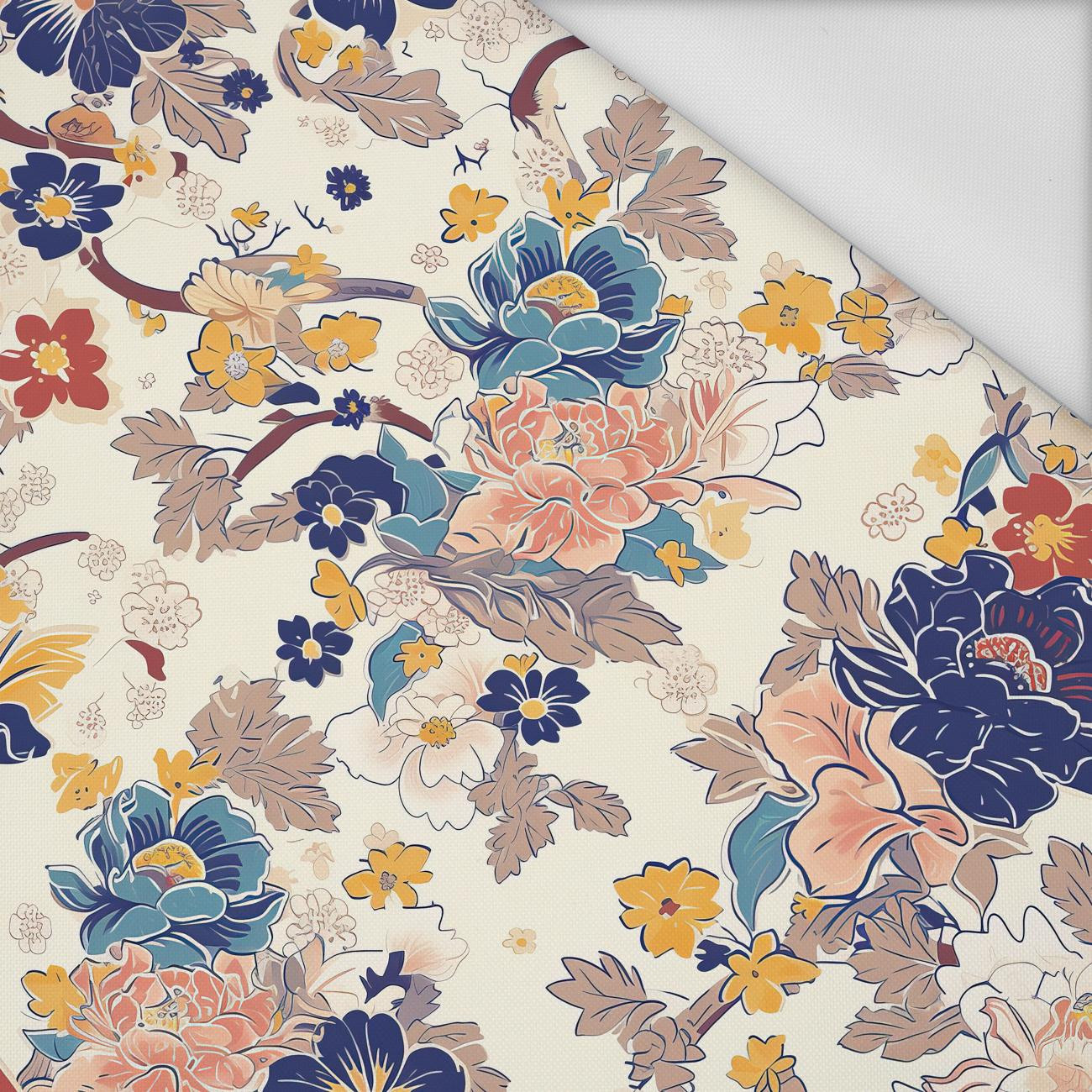 MIX FLOWERS - Waterproof woven fabric