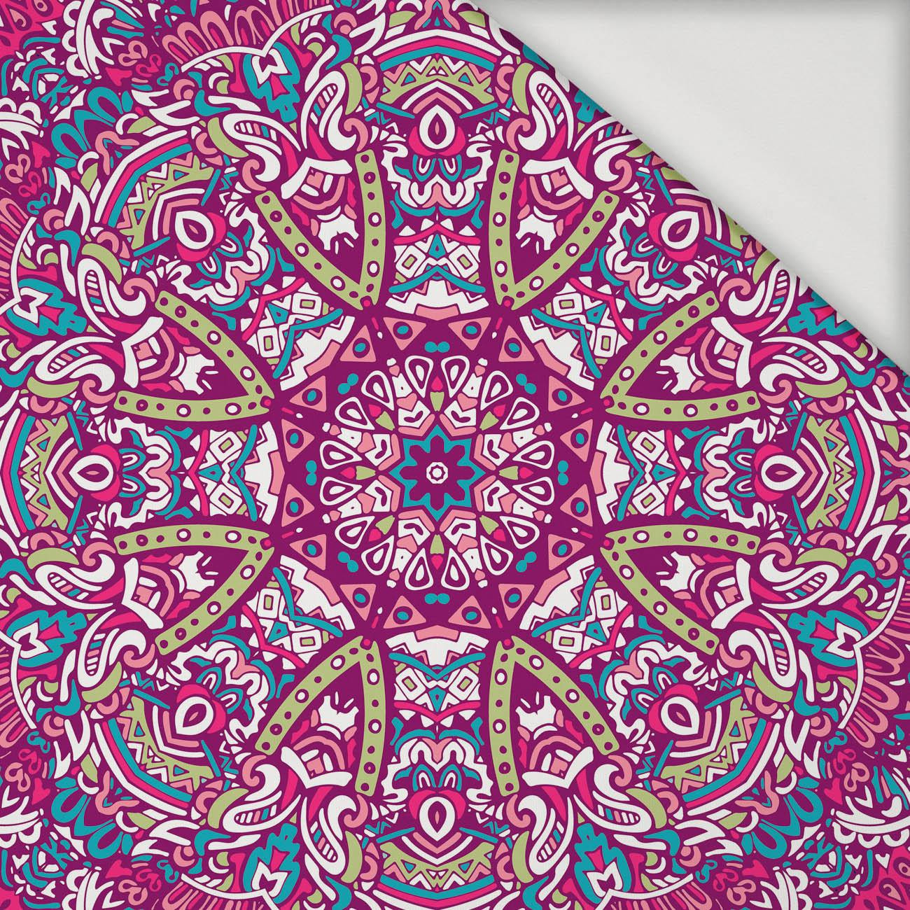 COLORFUL MANDALA pat. 3 - Viscose jersey