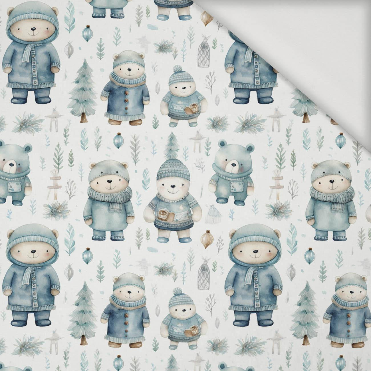 WATERCOLOR WINTER PAT. 4 - Viscose jersey