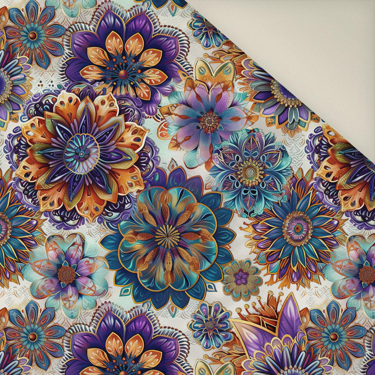 COLORFUL MANDALA pat. 5- Upholstery velour 