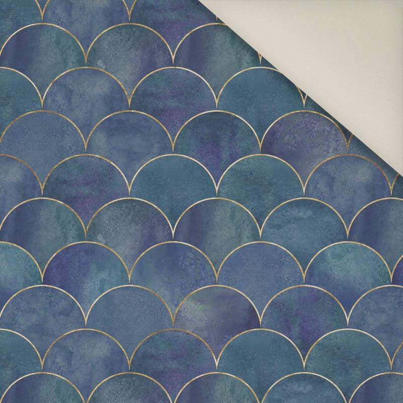 FISH SCALES - Upholstery velour 