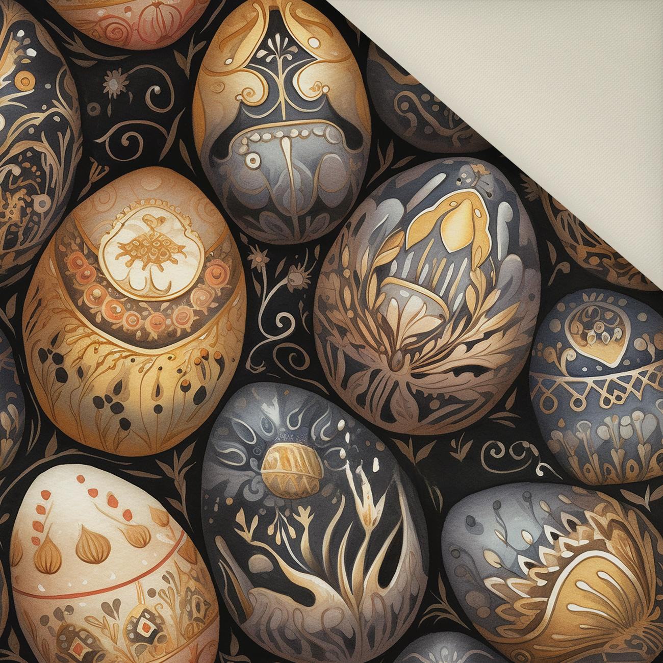 EASTER EGG PAT. 1- Upholstery velour 