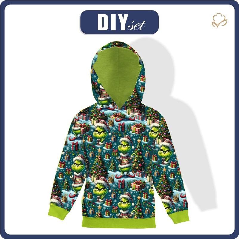 KID'S HOODIE (ALEX) - PRANKSTER CHRISTMAS ELF - sewing set