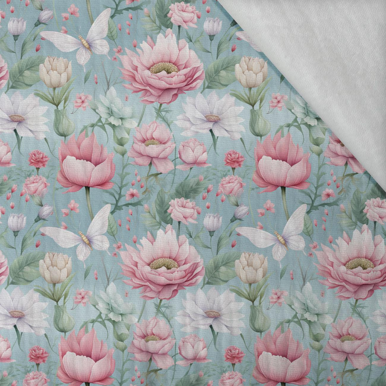 FAIRY WORLD wz.11 (FLOWERS) - Cotton muslin