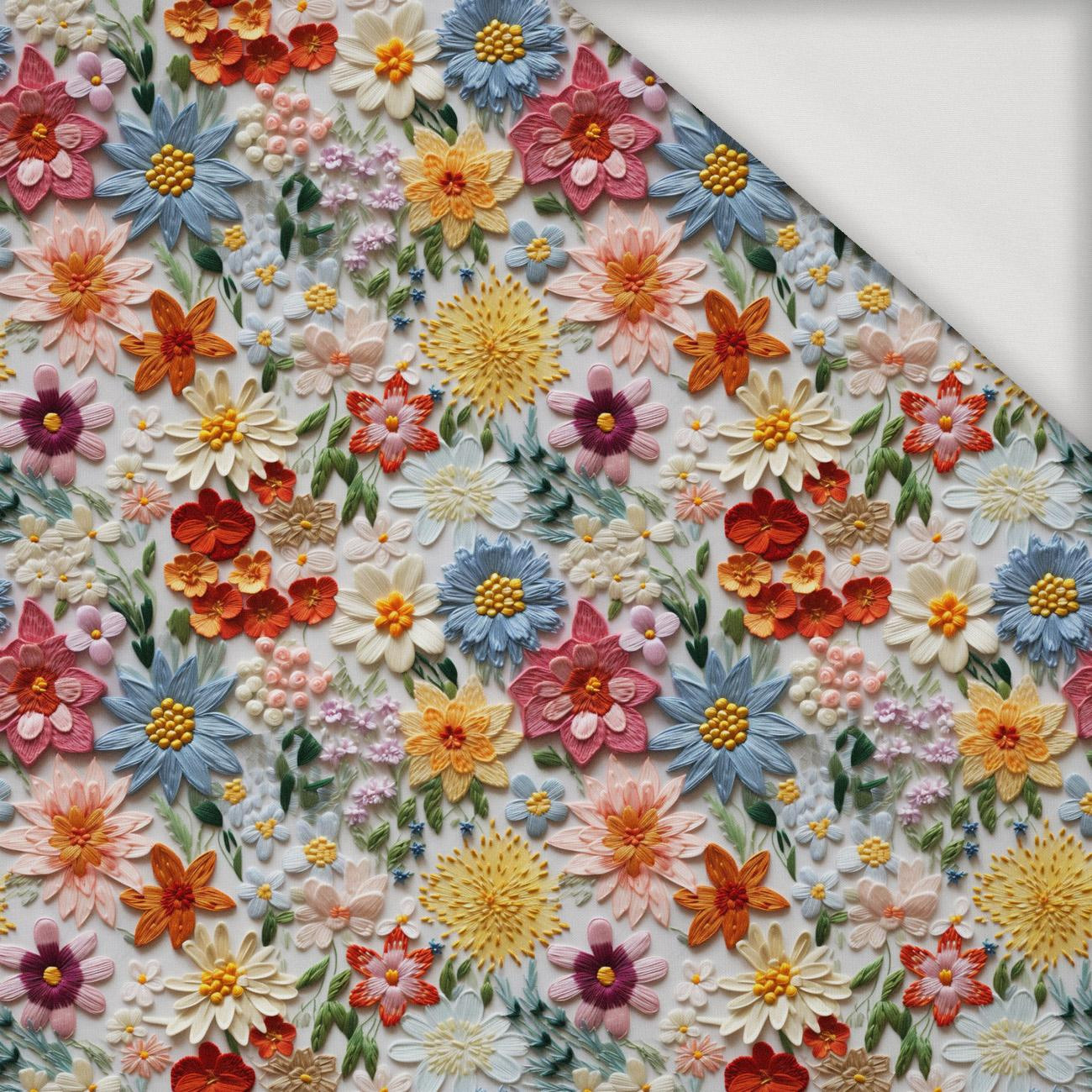 FLOWERS 3D PAT. 15 - Viscose jersey
