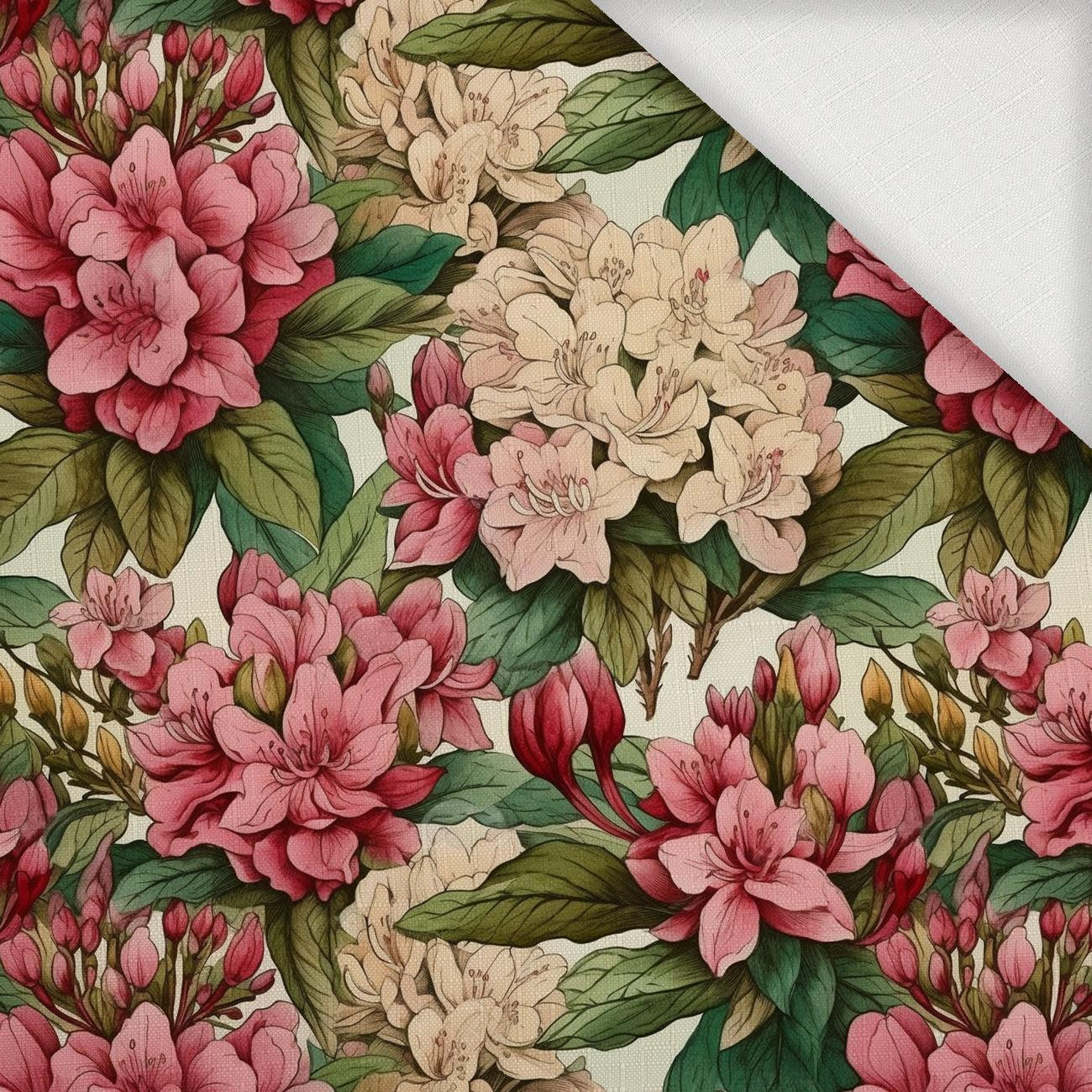FLOWERS WZ.43 - Woven Fabric for tablecloths