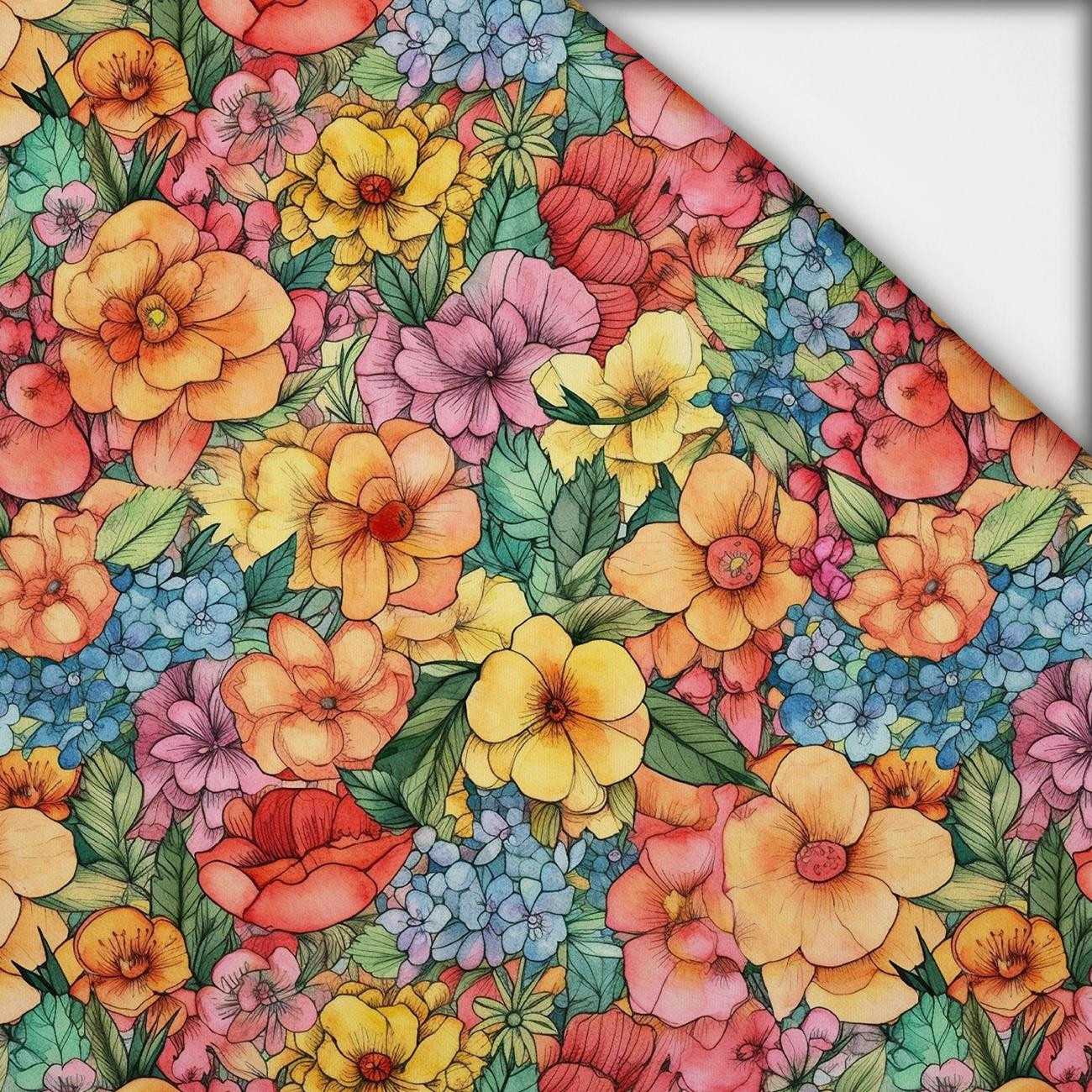 FLOWERS WZ.44 - light brushed knitwear