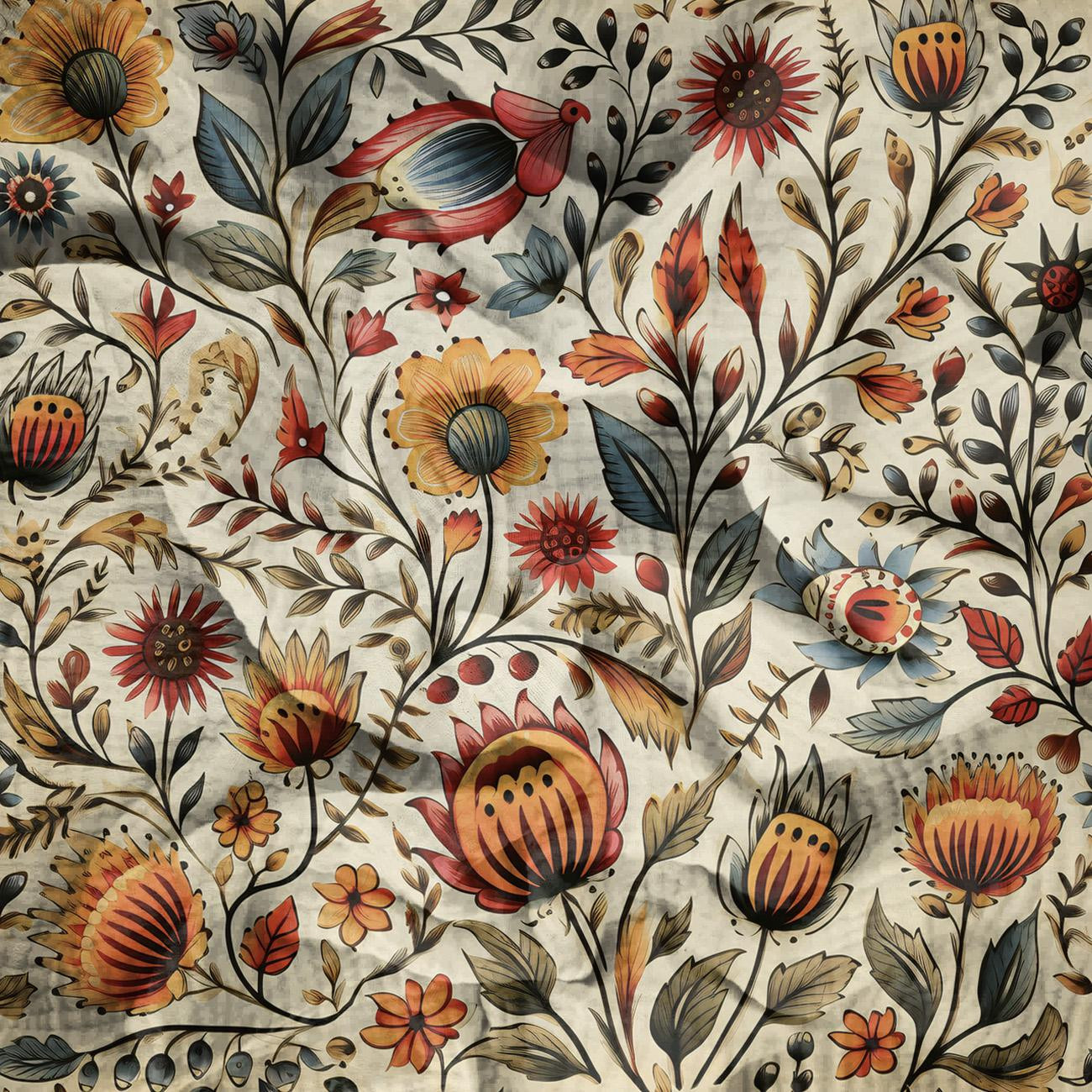 Folk Art wz.17 - Cotton muslin