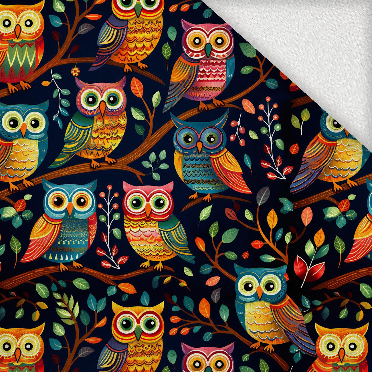 Folk Art wz.19 - Woven Fabric for tablecloths