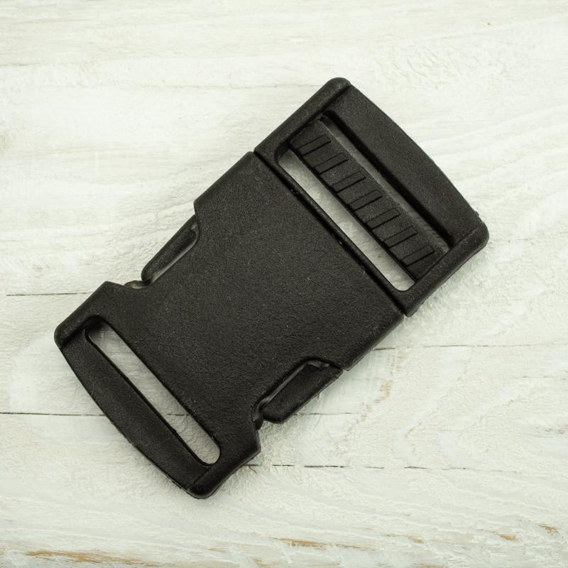 Plastic Side release Buckle P 25 mm - black