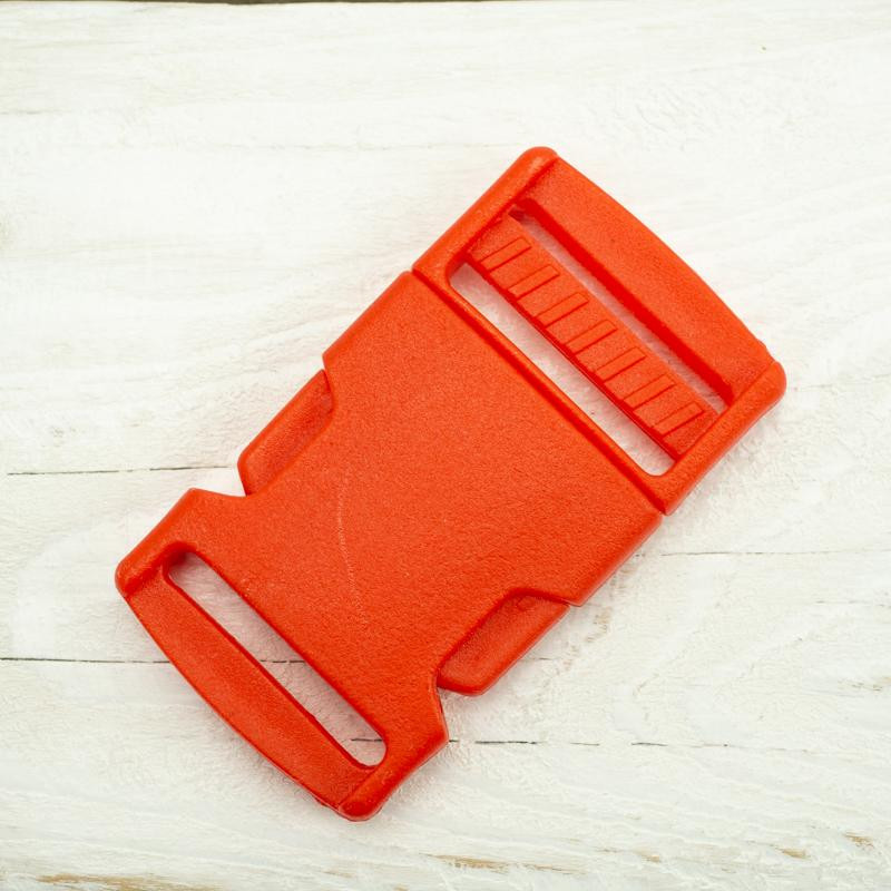 Plastic Side release Buckle P 25 mm - red