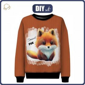 CHILDREN'S (NOE) SWEATSHIRT (122/128) - BABY FOX - sewing set 