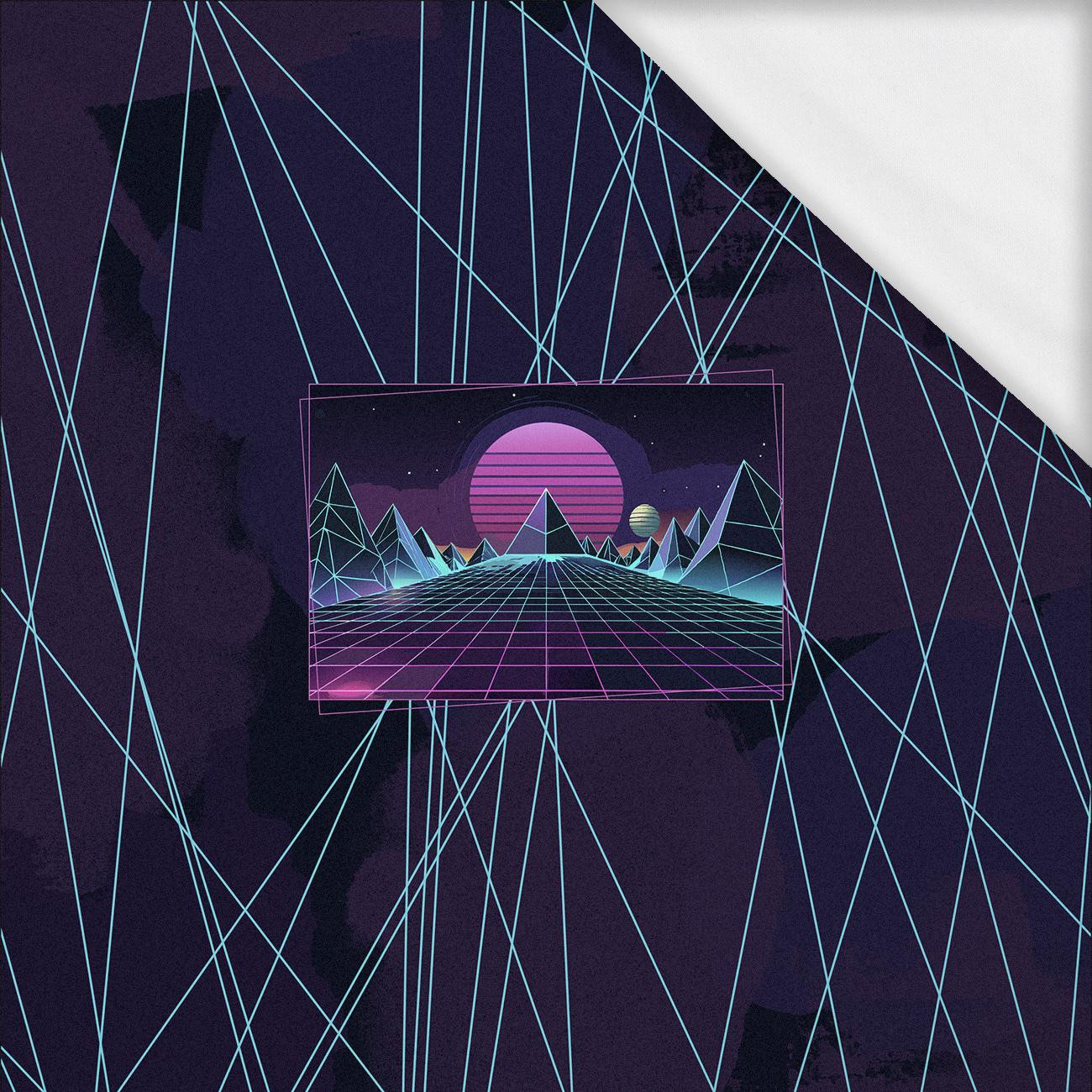 NEON GALAXY WZ.12 - panel (60cm x 50cm)- single jersey with elastane ITY