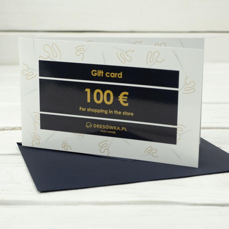 GIFT CARD - 100 EUR - EN
