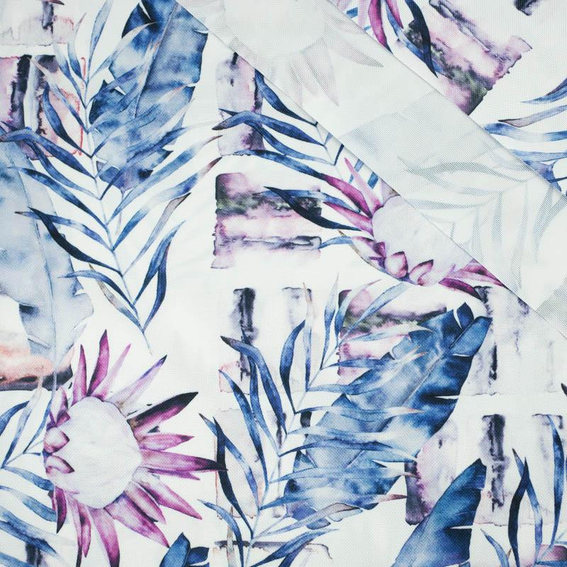 WATERCOLOR LEAVES 2.0 - Waterproof woven fabric