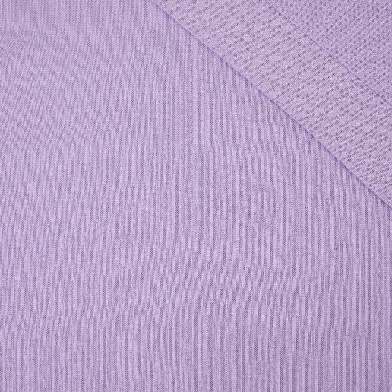 VIOLET - Thin ribbed knit