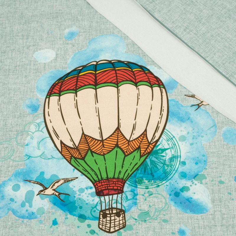 HOT AIR BALLOON - panel looped knit