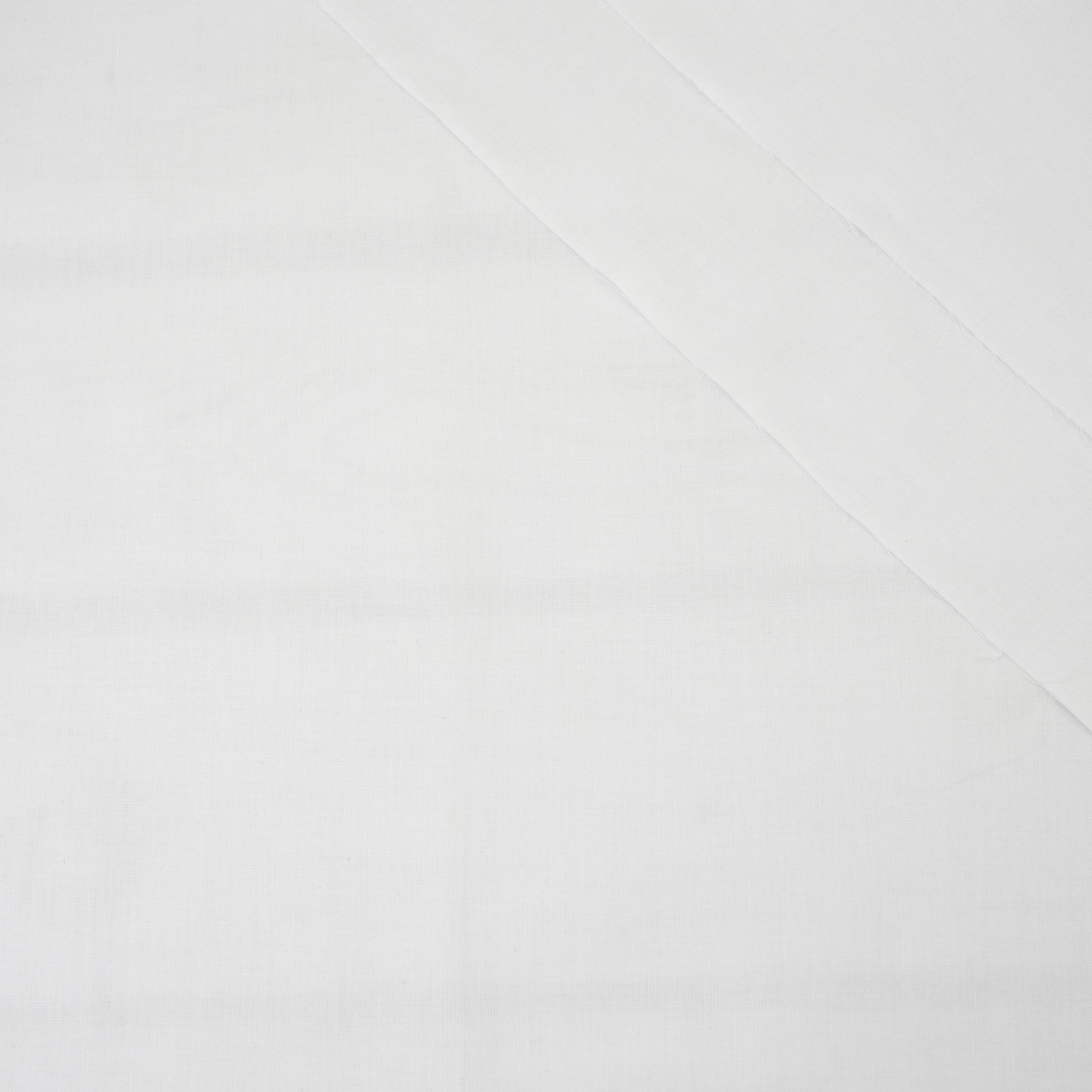 WHITE - Cotton woven fabric