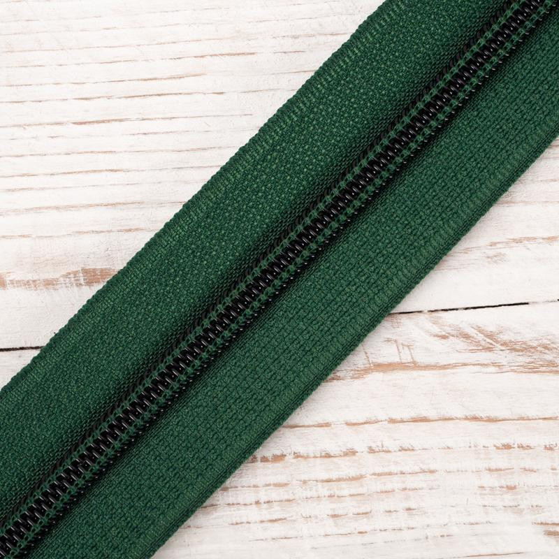 Zipper tape 5 mm bottled green- 153