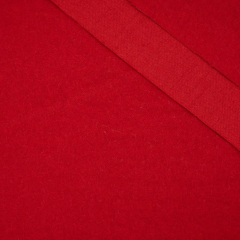 RED - Twill type coat fabric