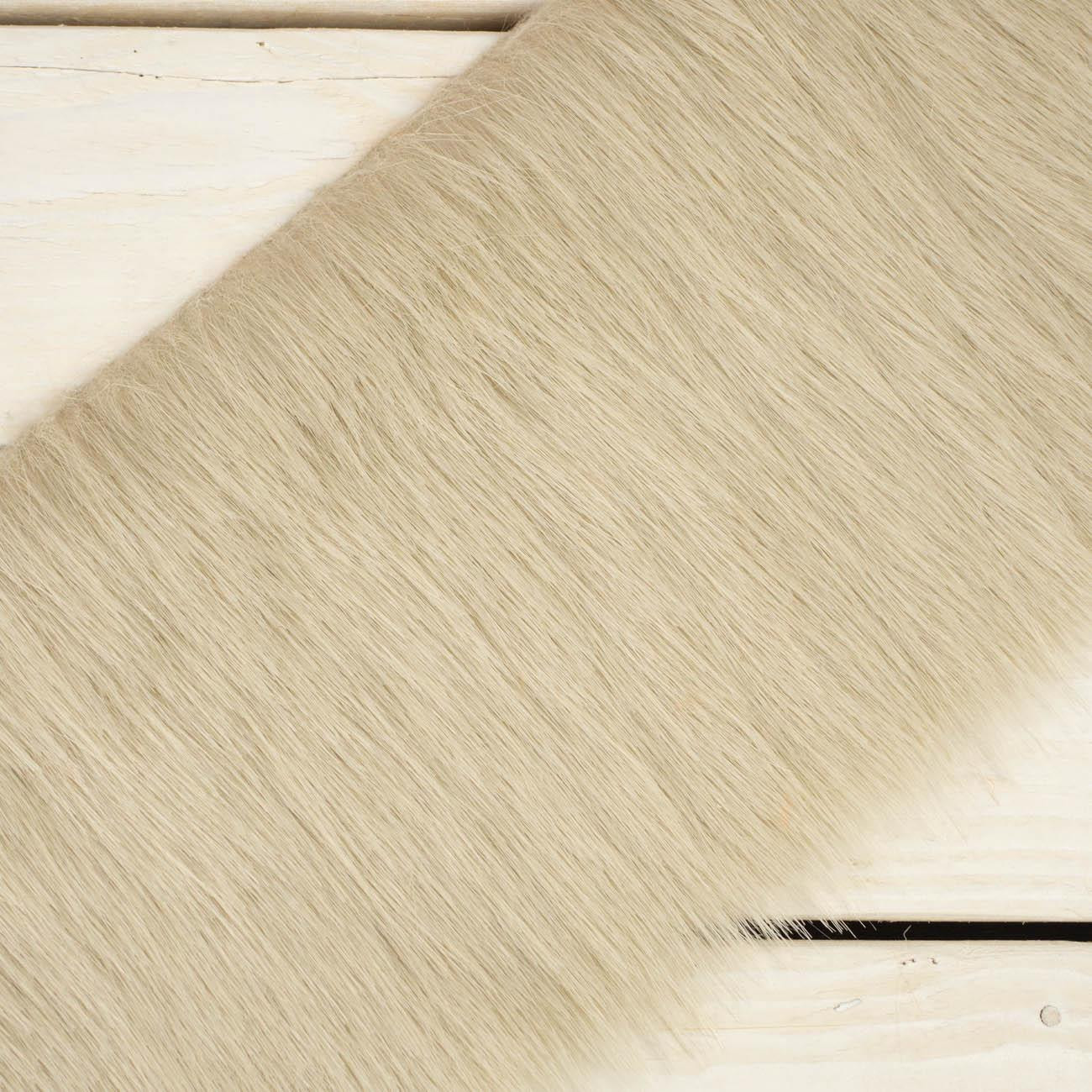 PLATINUM - Faux fur trim 15cm x 150cm