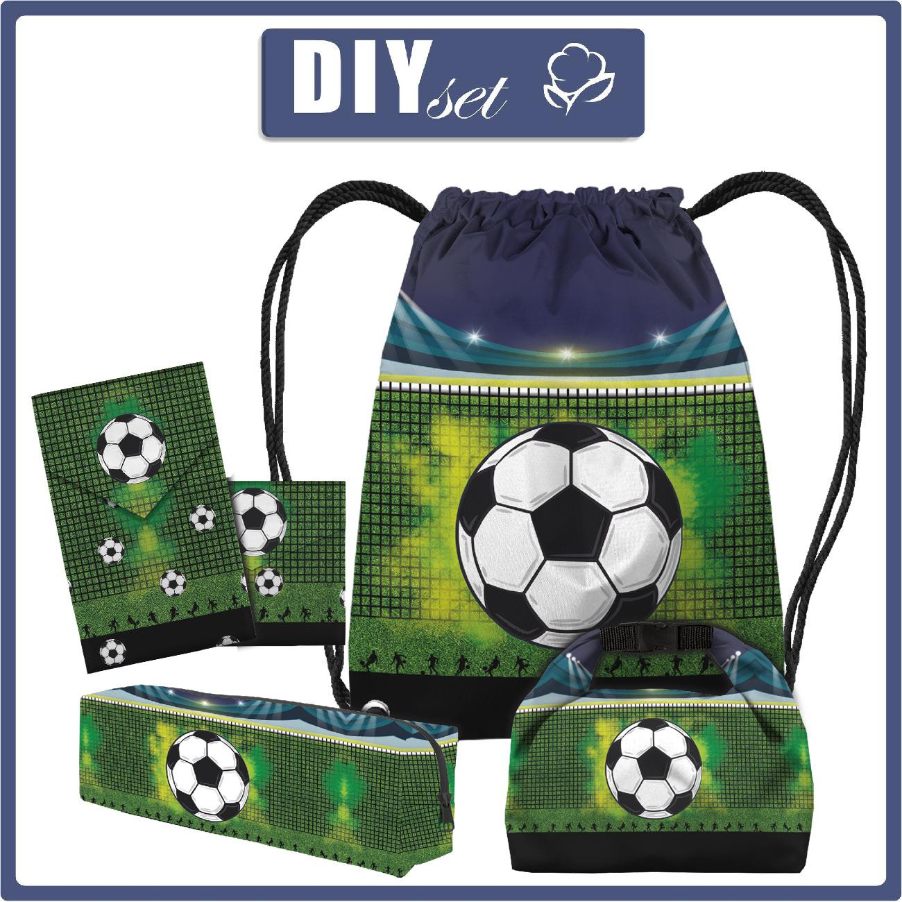 PUPIL PACKAGE - FOOTBALL pat. 2 - sewing set