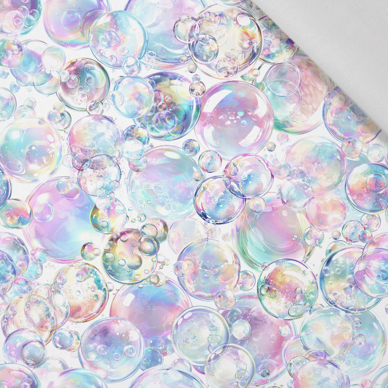 RAINBOW BUBBLES - Cotton woven fabric