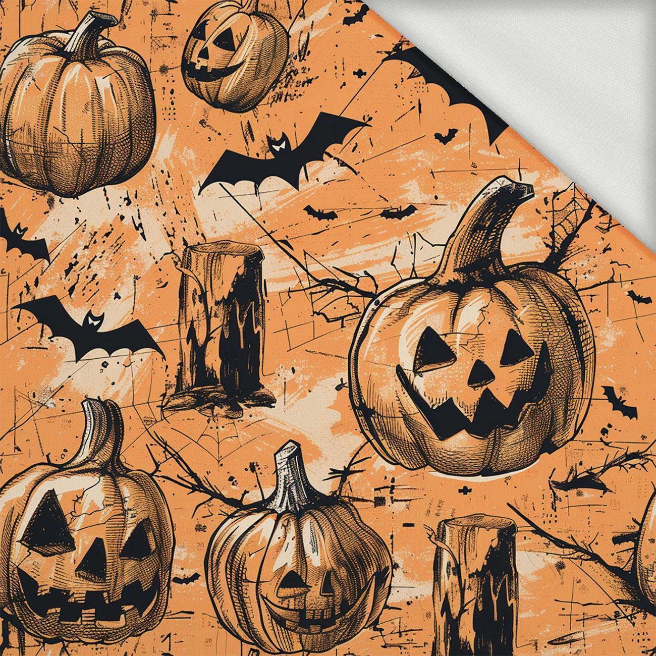 HALLOWEEN wz.10 - looped knit fabric