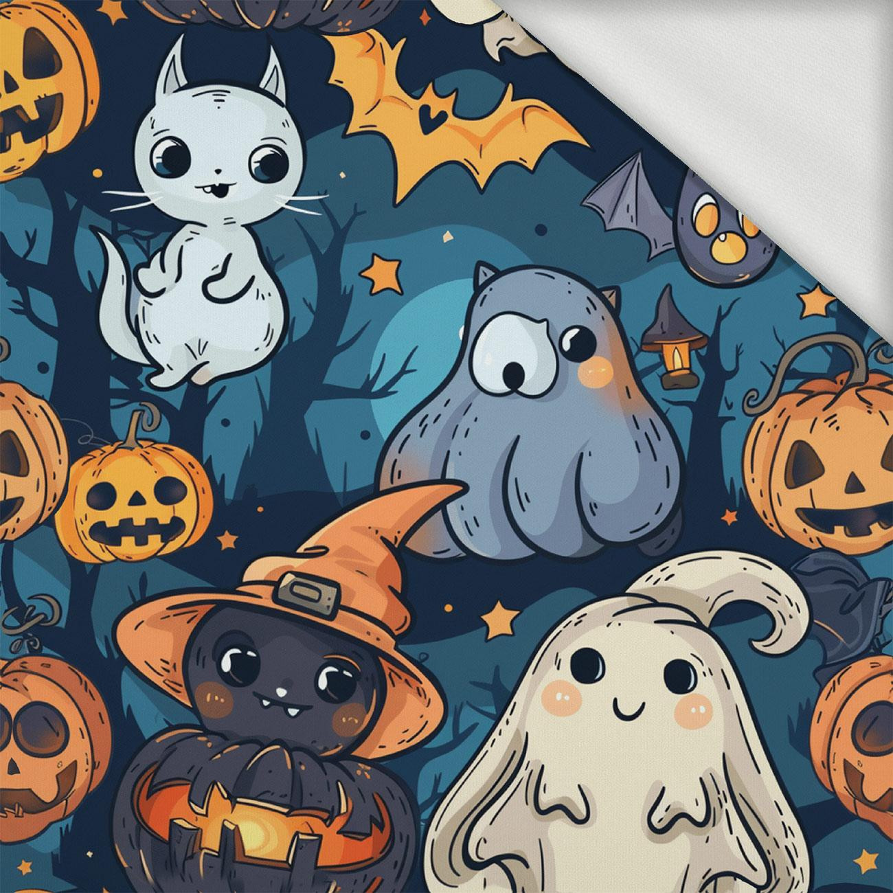 HALLOWEEN wz.14 - looped knit fabric