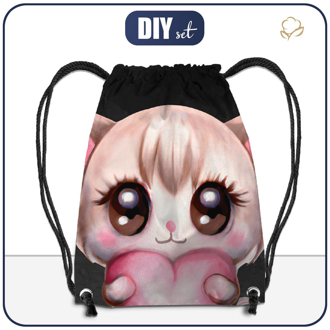 GYM BAG - SWEET CAT Pat. 4 - sewing set