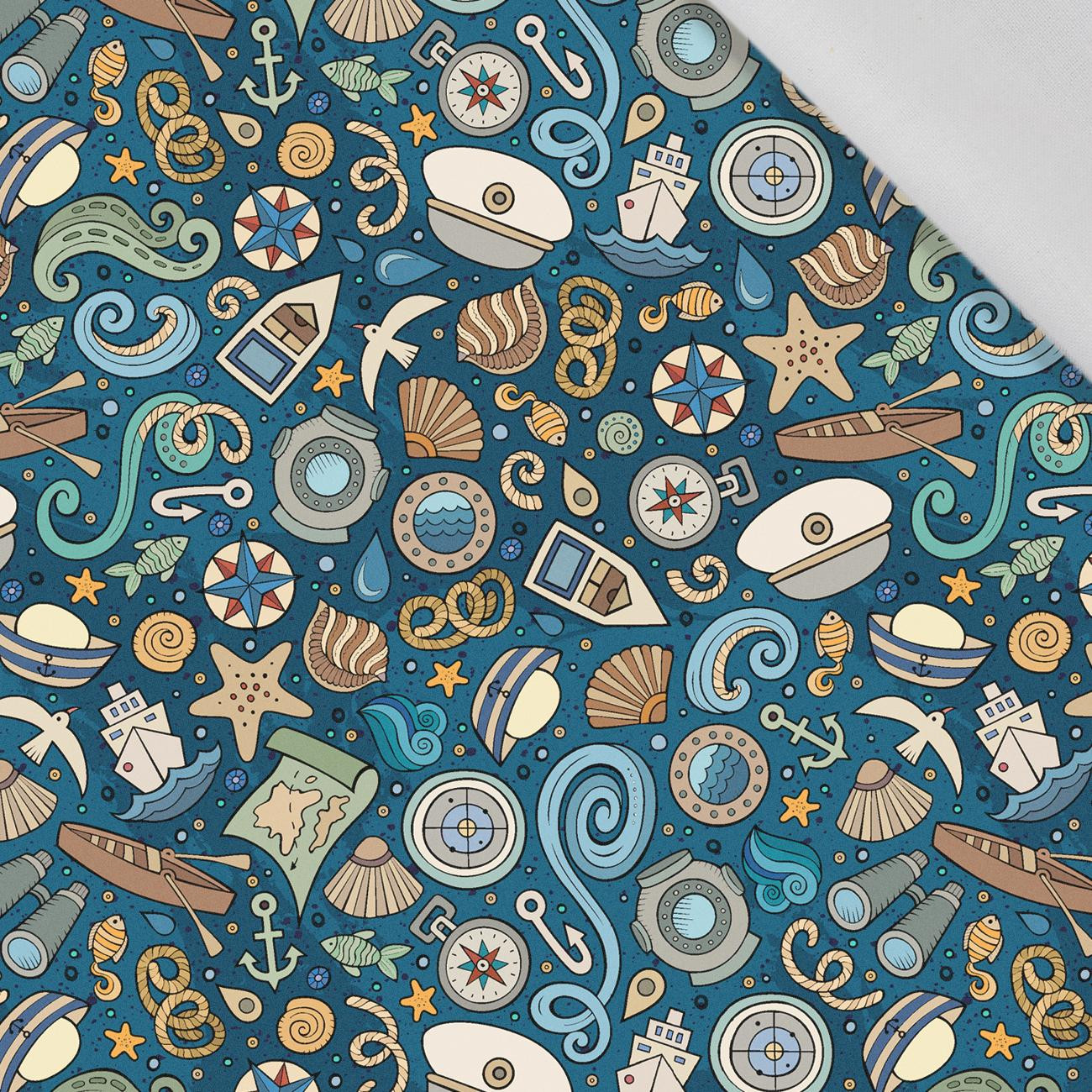 IN THE SEA - Cotton woven fabric
