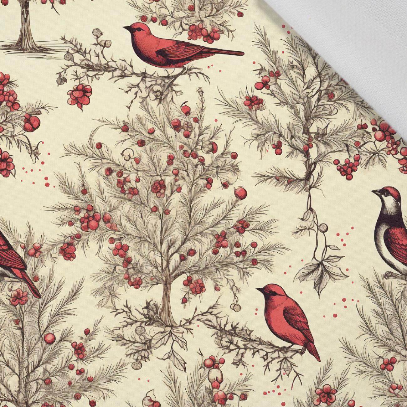 Vintage Christmas wz.10 - Cotton woven fabric