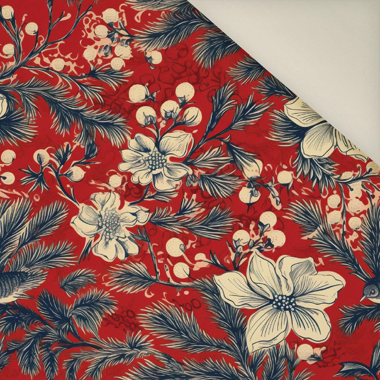 Vintage Christmas wz.15- Upholstery velour 