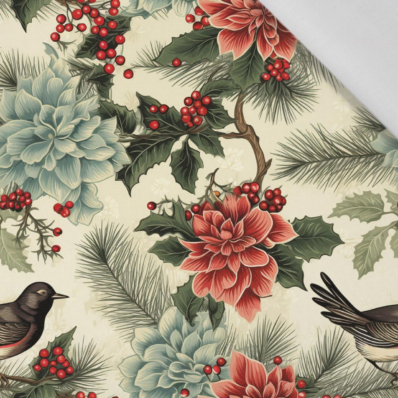 Vintage Christmas wz.18 - Cotton woven fabric