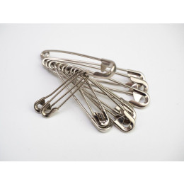 Safety pins length 28-50mm -12pcs