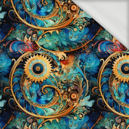 ABSTRACTION wz.18 - looped knit fabric