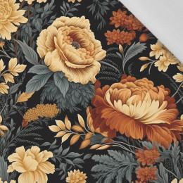 AUTUMN FLOWERS  PAT. 3 - Cotton woven fabric